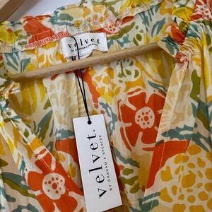 Velvet NWT cotton boho dress